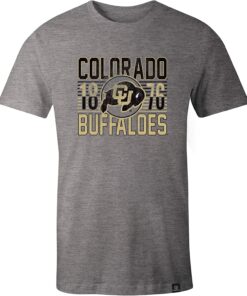 NCAA Colorado Buffaloes Adult NCAA Retro Stacked Image One Everyday Short Sleeve T-Shirt, Hoodie, Sweatshirt