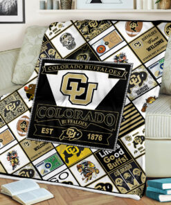NCAA Colorado Buffaloes Sherpa Fleece Blanket College Student Gift