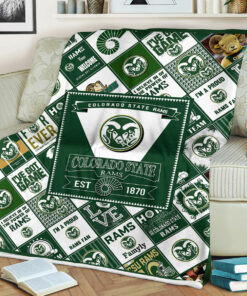 NCAA Colorado State Rams Sherpa Fleece Blanket