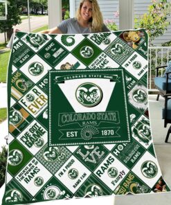 NCAA Colorado State Rams Sherpa Fleece Blanket