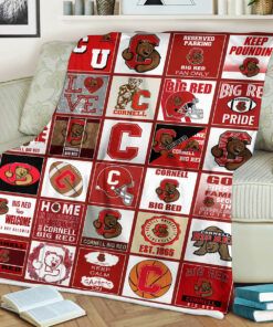 NCAA Cornell Big Red Sherpa Fleece Blanket