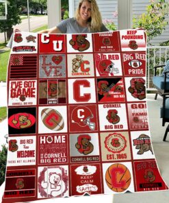 NCAA Cornell Big Red Sherpa Fleece Blanket