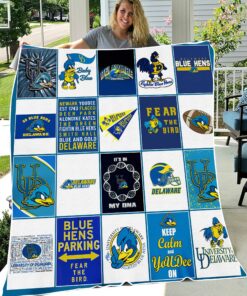 NCAA Delaware Blue Hens Sherpa Fleece Blanket