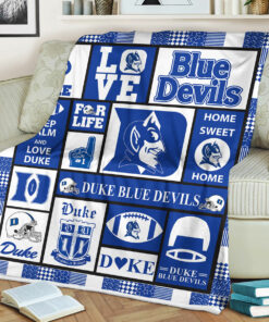 NCAA Duke Blue Devils Sherpa Fleece Blanket