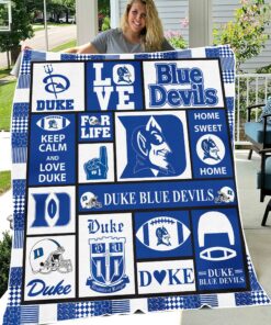 NCAA Duke Blue Devils Sherpa Fleece Blanket