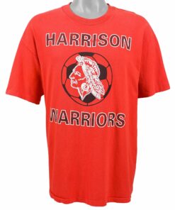 NCAA Evansville Harrison Warriors T-Shirt 1990s Vintage Style Hoodie Sweatshirt Reprinted Full Size Gifts for Fans