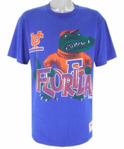 NCAA Florida Gators Big Logo T-Shirt 1990s Vintage Style Hoodie Sweatshirt Reprinted Full Size Gifts for Fans
