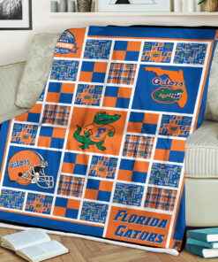 NCAA Florida Gators Sherpa Fleece Blanket University Football Fan Gifts