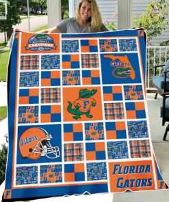 NCAA Florida Gators Sherpa Fleece Blanket University Football Fan Gifts