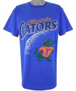 NCAA Florida Gators Spell-Out T-Shirt 1990s Vintage Style Hoodie Sweatshirt Reprinted Full Size Gifts for Fans