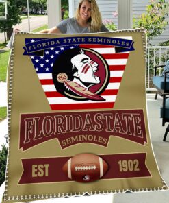 NCAA Florida State Seminoles Sherpa Fleece Blanket