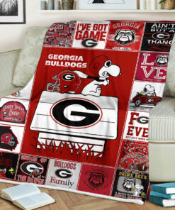 NCAA Georgia Bulldogs Blanket Gifts for Fans