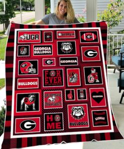 NCAA Georgia Bulldogs Blanket University Football Fan Gifts
