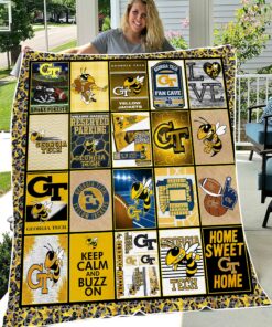 NCAA Georgia Tech Yellow Jackets Sherpa Fleece Blanket