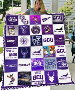 NCAA Grand Canyon Antelopes Sherpa Fleece Blanket