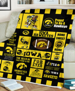 NCAA Iowa Hawkeyes Sherpa Fleece Blanket
