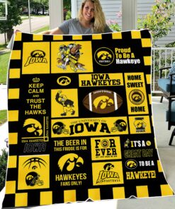 NCAA Iowa Hawkeyes Sherpa Fleece Blanket