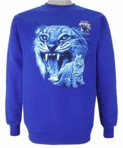 NCAA Kentucky Wildcats Crew Neck Sweatshirt 1990s Vintage Style Hoodie Shirt Reprinted Full Size Gifts for Fans