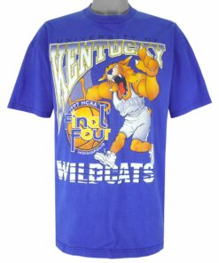 NCAA Kentucky Wildcats Final Four T-Shirt 1997 Vintage Style Hoodie Sweatshirt Reprinted Full Size Gifts for Fans