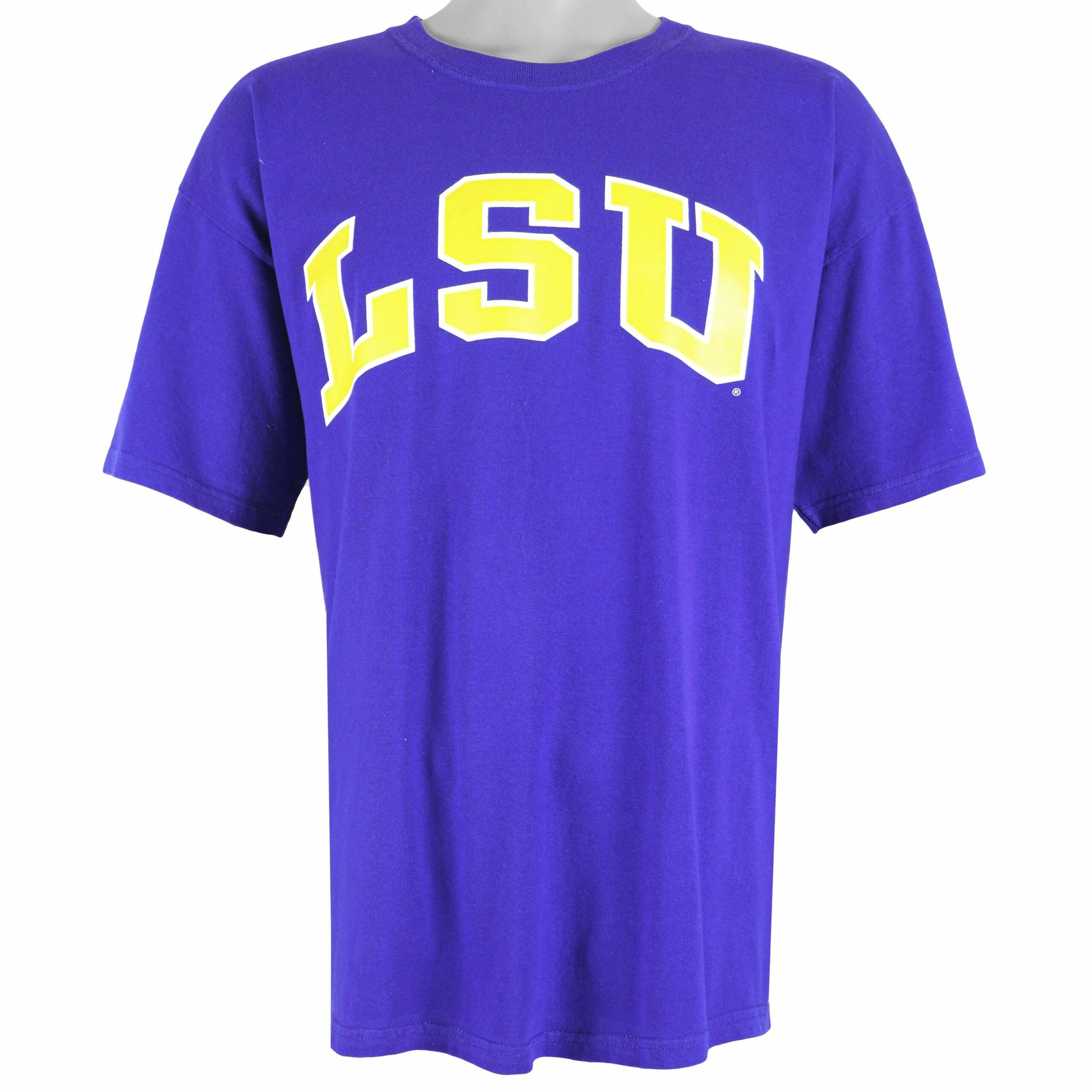 NCAA LSU Tigers T-Shirt 1990s Vintage Style Hoodie Sweatshirt Reprinted Full Size Gifts for Fans