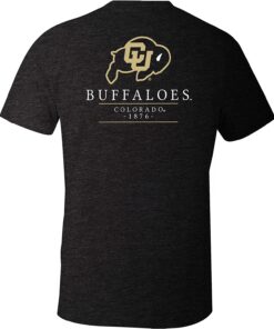 NCAA Marquee Comfort Color Short Sleeve T-Shirt, CU Buffs Sweatshirt, Shirt, Hoodie Gifts for NCAA Fans