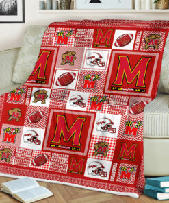 NCAA Maryland Terrapins Sherpa Fleece Blanket
