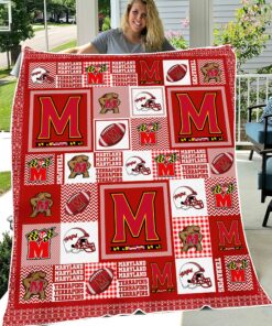 NCAA Maryland Terrapins Sherpa Fleece Blanket