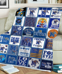 NCAA Memphis Tigers Sherpa Fleece Blanket