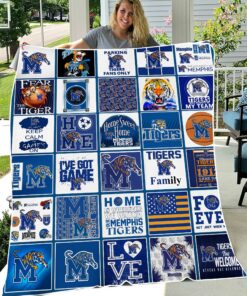 NCAA Memphis Tigers Sherpa Fleece Blanket