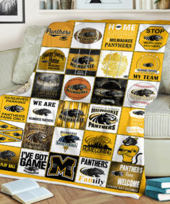 NCAA Milwaukee Panthers Sherpa Fleece Blanket
