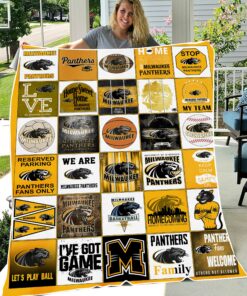 NCAA Milwaukee Panthers Sherpa Fleece Blanket