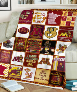 NCAA Minnesota Golden Gophers Sherpa Fleece Blanket