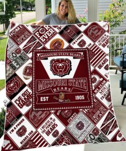 NCAA Missouri State Bears Sherpa Fleece Blanket