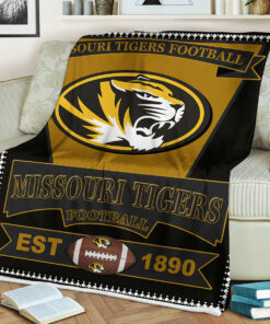 NCAA Missouri Tigers Sherpa Fleece Blanket Gifts For Fans