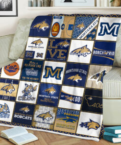NCAA Montana State Bobcats Sherpa Fleece Blanket