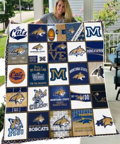 NCAA Montana State Bobcats Sherpa Fleece Blanket