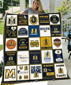 NCAA Murray State Racers Sherpa Fleece Blanket