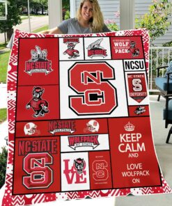 NCAA Nc State Wolfpack Sherpa Fleece Blanket