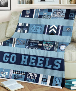NCAA North Carolina Tar Heels Sherpa Fleece Blanket