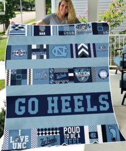 NCAA North Carolina Tar Heels Sherpa Fleece Blanket