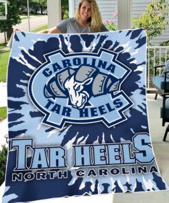 NCAA North Carolina Tar Heels Sherpa Fleece Blanket Gifs for Football Fans