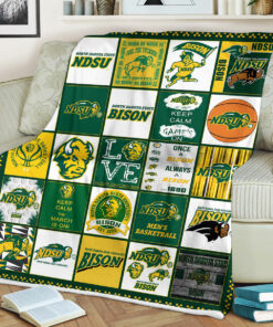 NCAA North Dakota State Bison Sherpa Fleece Blanket