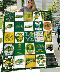 NCAA North Dakota State Bison Sherpa Fleece Blanket
