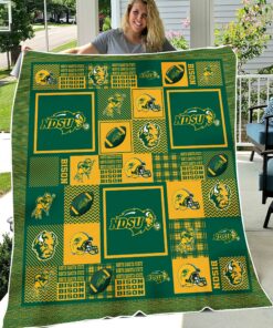 NCAA North Dakota State Bison Sherpa Fleece Blanket Gifts For Fans