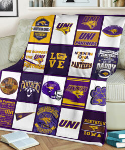 NCAA Northern Iowa Panthers Sherpa Fleece Blanket