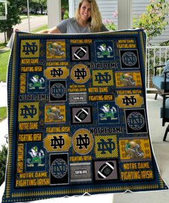 NCAA Notre Dame Fighting Irish Sherpa Fleece Blanket
