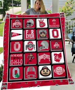 NCAA Ohio State Buckeyes Blanket University Football Fan Gifts