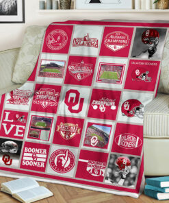 NCAA Oklahoma Sooners Sherpa Fleece Blanket