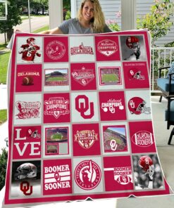 NCAA Oklahoma Sooners Sherpa Fleece Blanket