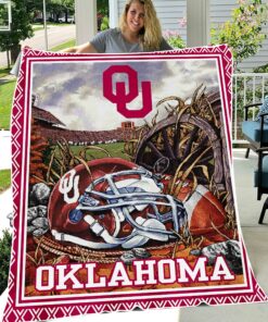 NCAA Oklahoma Sooners Sherpa Fleece Blanket Gifts For Fans